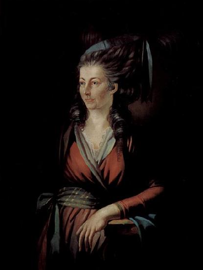 Heinrich Fussli Portrait of Maria Hess oil painting image